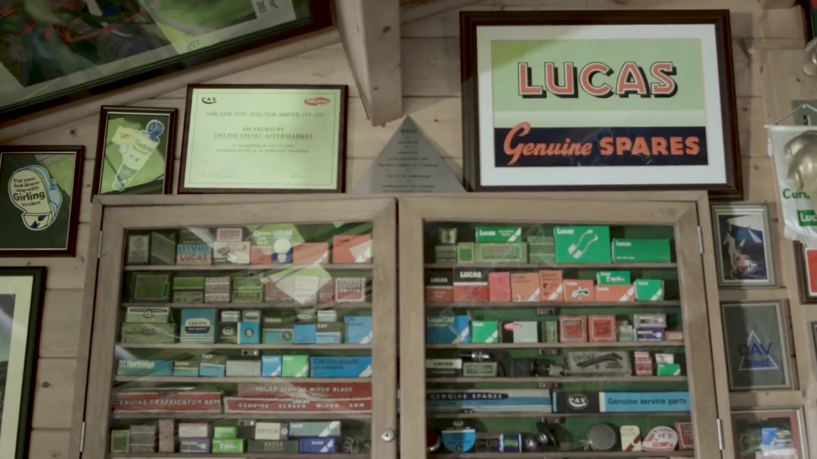 Historic Lucas motorcycle lamps and components